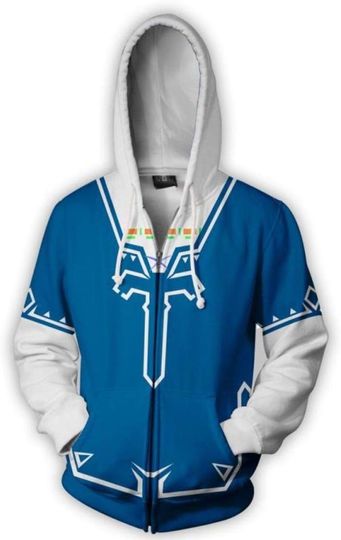 Legend of Zelda Hoodie – Breath of the Wild Twilight Princess Cosplay Pullover