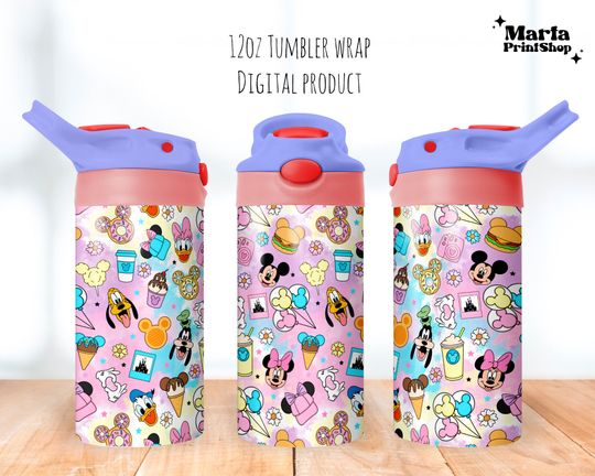 Magical Tumbler , Magical Snacks Sippy Cup 12oz, Flip Top Tumbler 12oz