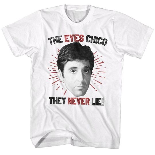 Scarface Eyeschico White T-Shirt