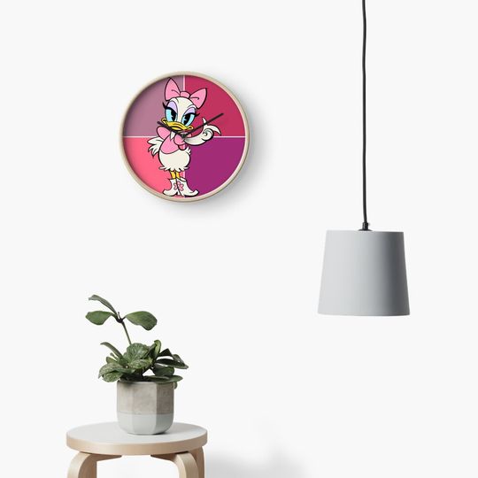 Daisy duck Clock