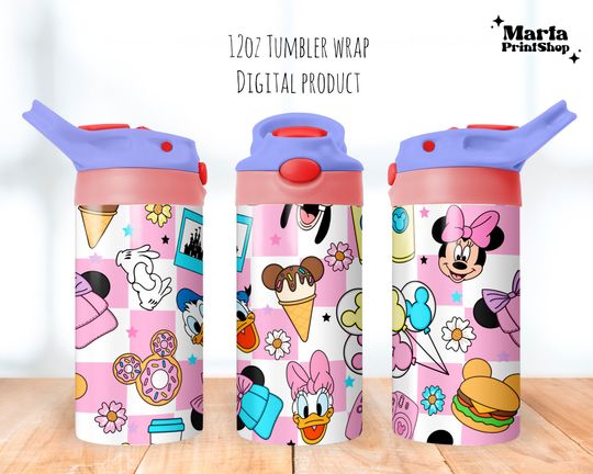 Magical Tumbler, Magical Snacks Sippy Cup 12oz, Flip Top Tumbler 12oz