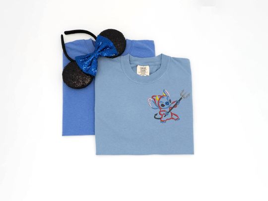 Devil Stitch embroidered Tshirt, Disney Halloween Quarterzip, Halloween Sweatshirt, Disney Crewneck, Halloween Hoodie, Disney Tanktop