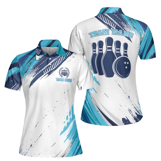 Personalized Sport Time ! Bowling, Darts or Pickleball Women's Polo Shirt