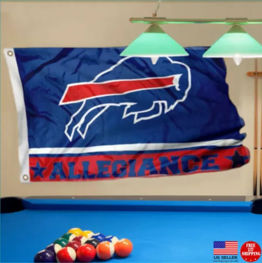 Buffalo Allegiance Flag Banners Man Cave Flags Banners Garage Sign
