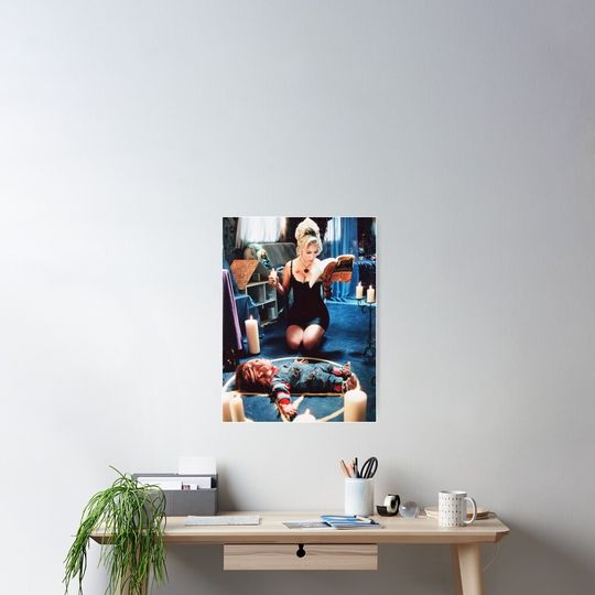 Exiling Chucky Doll Demons Poster  Poster