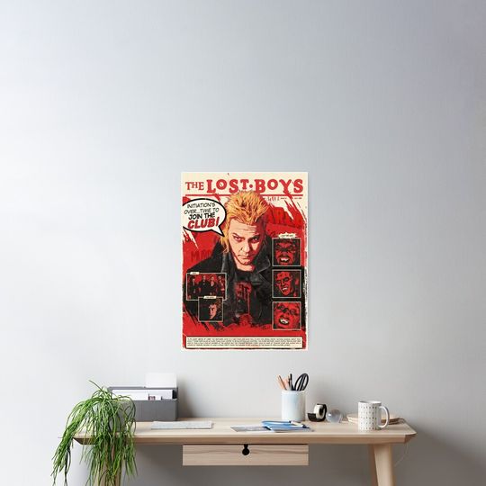 The Lost Boys Comic Poster
