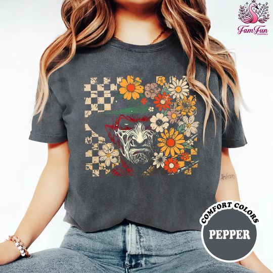 Freddy Krueger Halloween Comfort Colors Shirt, Vintage Horror Movie Shirt, Scary Halloween Shirt, Horror Movie Character Shirt