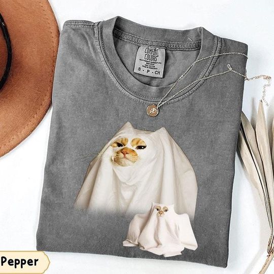 Cat Ghost Kitten T Shirt