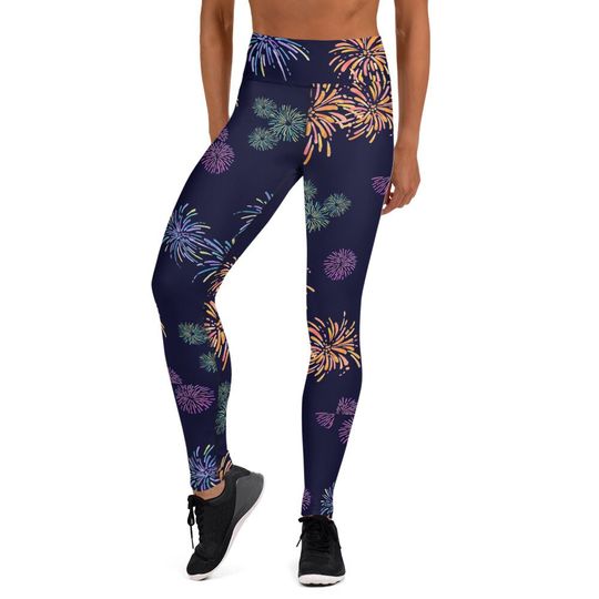 Fireworks Ears Yoga Leggings