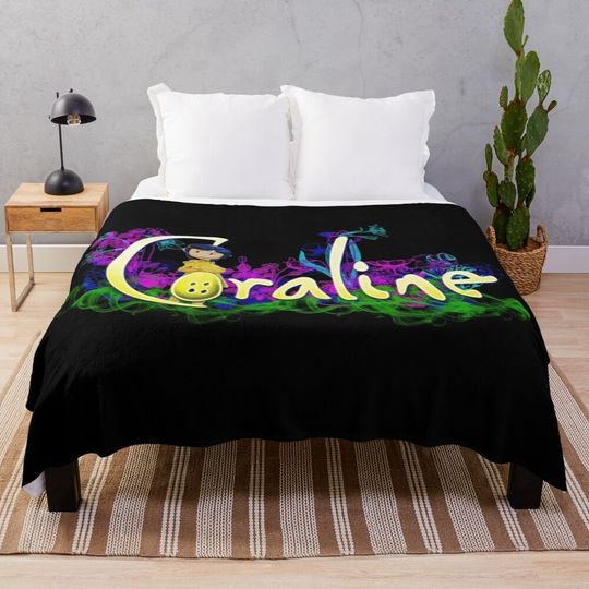 Coraline Throw Blanket