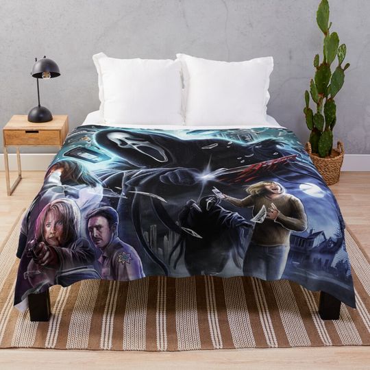 Scream Throw Blanket