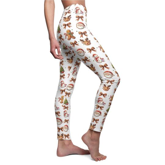 Gingerbread Christmas Cookie Leggings