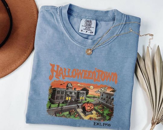 Comfort Colors  Halloweentown 1998 tshirt, Halloweentown University