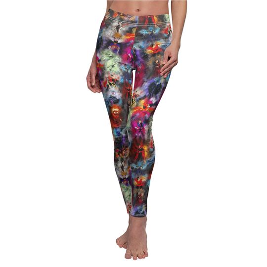 Watercolor Villains - Women's Full Length Leggings