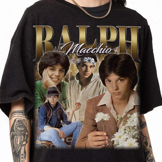 Retro 90s Ralph Macchio Bootleg Shirt, Vintage Raph Makchio Shirt, Homage Raph Makchio 90s Tee, Gift For Her, Gift For Him