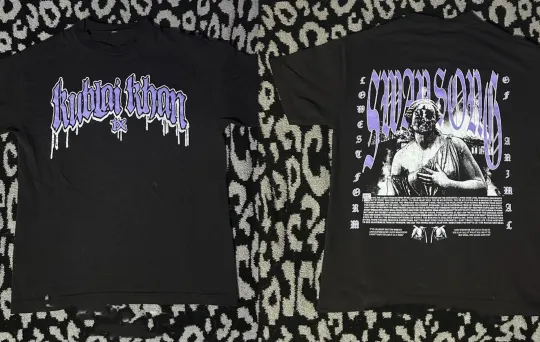 Swan Song Tour 2025 Shirt – Kublai Khan TX Band Concert Fan Apparel