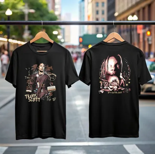 Travis Rapper T-Shirt – Hip Hop Music Fan Concert Tee