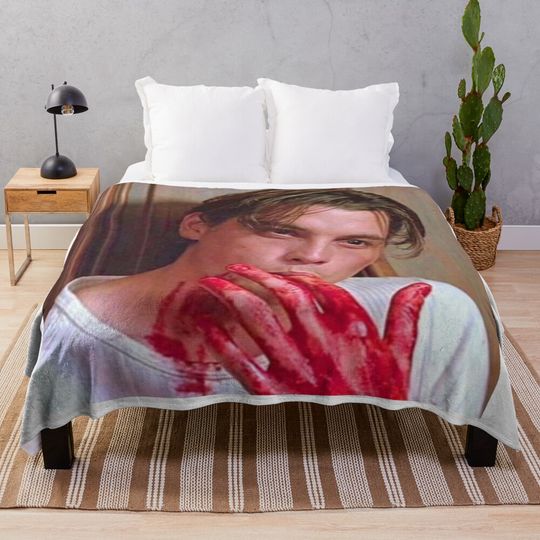 Scream billy loomis horror slasher  Throw Blanket