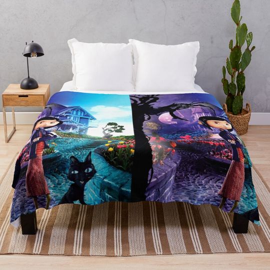 Coraline 2 Throw Blanket