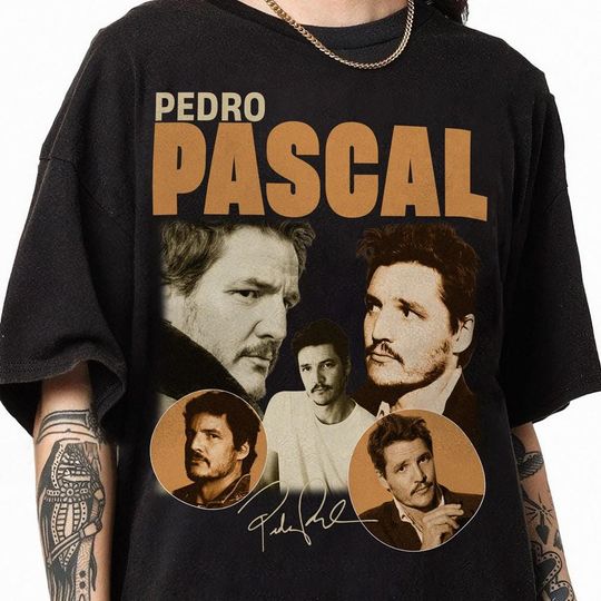 Pedro Pascal Vintage 90s Shirt, Retro Funny Pedro Pascal Sweater, 90s Retro Funny Pedro Pascal T-Shirt, Pedro Pascal Fans Gift