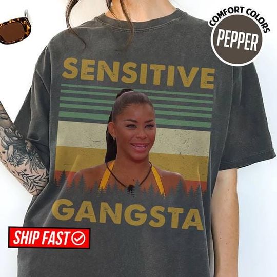 Sensitive Gangsta Shirt, Amaya Papaya Quote Shirt, Meme Tee, Mom Gift, Funny Quote, Movie Shirt, Huda Shirt, Mommy