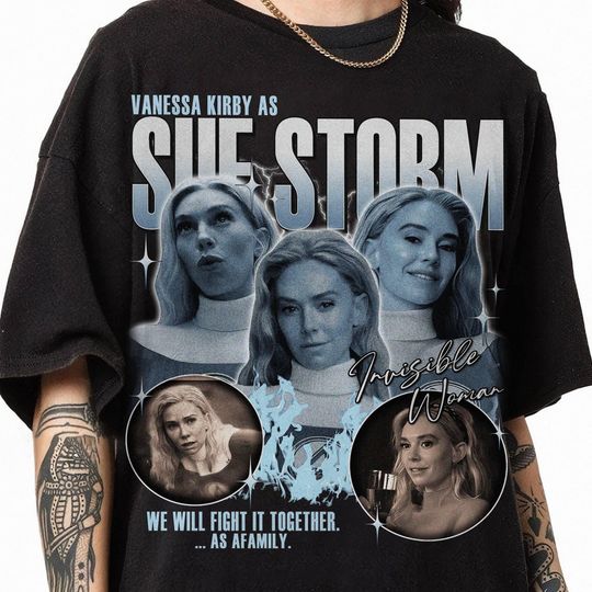 Sue Storm Shirt, Fantastic Four First Steps Shirt, MCU Superhero Tee, Vintage Sue Storm Superhero Shirt, MCU Fan Gift