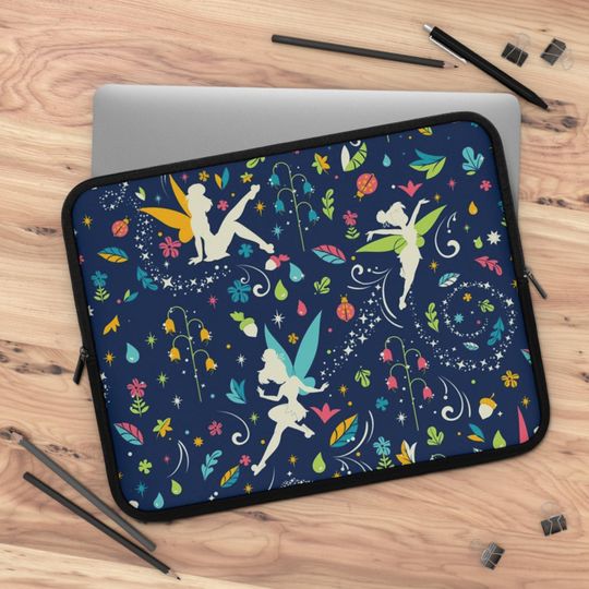 Tinkerbelle Laptop Sleeve, Laptop cover, Laptop carrier, computer cover