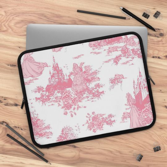 Beauty and the Beast Laptop Sleeve, Belle Laptop cover, Laptop carrier, computer cover