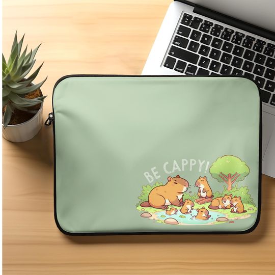 Cute Capybara Laptop Sleeve Cute Macbook Pro Laptop Sleeve Funny Cute Capybaras