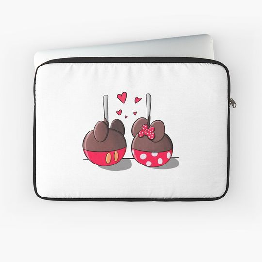 Candy Apple Love Laptop Sleeve