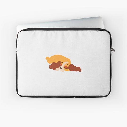 sleeping Lady from Lady and the Tramp Laptop Sleeve