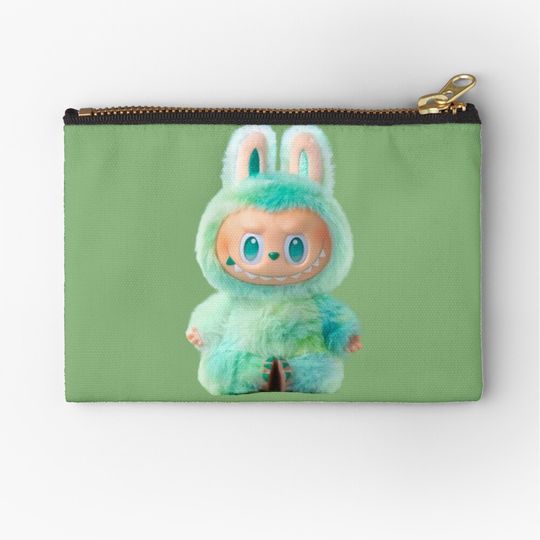 Cute Labubu Zipper Pouch, Cute Bags Gift, Gift for Fan
