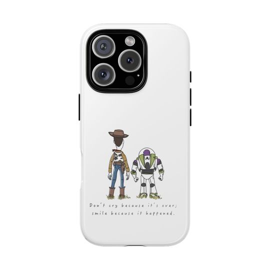 Toy Story Disney Inspired Iphone Case - Buzz Lightyear & Woody Characters