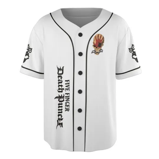 New Five Finger Death Punch Band Men Women Baseball Jersey