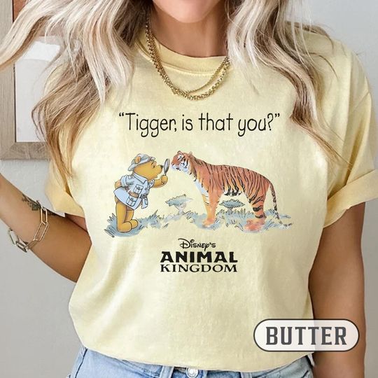 Tigger and Pooh Animal Kingdom T-Shirt, Vintage Disney Winnie The Pooh Shirt