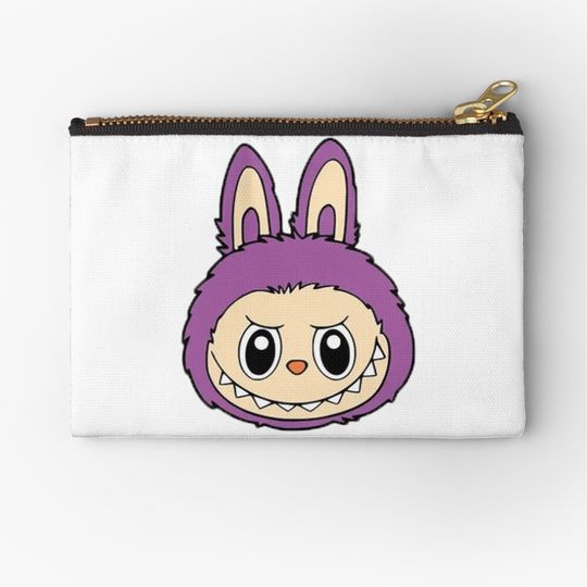 Cute Labubu Doll Art – Whimsical Forest Creature Design for Fans & Collectors Zipper Pouch