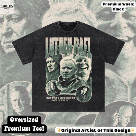 Oversized Andor Luthen Star Wars T-Shirt Men Women Rebellion Show Merch