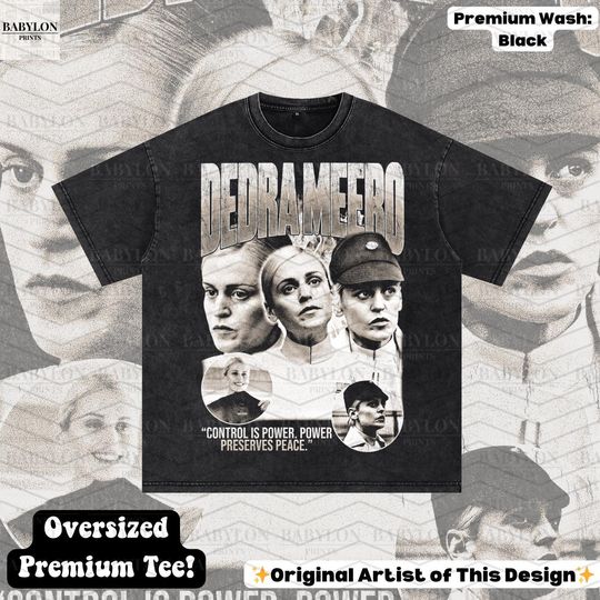 Oversized Dedra Meero Andor T-Shirt Star Wars Villains