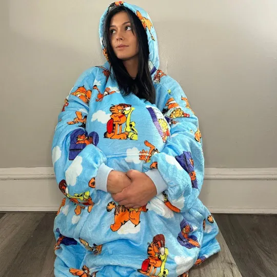 Garfield Oversized Blanket Hoodie
