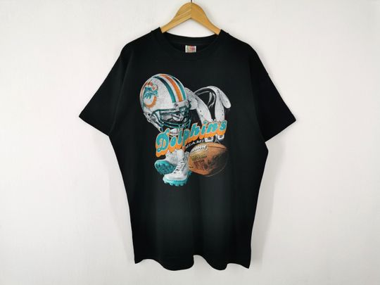 Miami Dolphins Vintage 90s Football T-Shirt