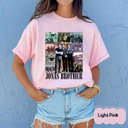 Jonas Brothers Tour T-Shirt, 20th Anniversary 2025 Tee, Unisex Jonas Brother Merch