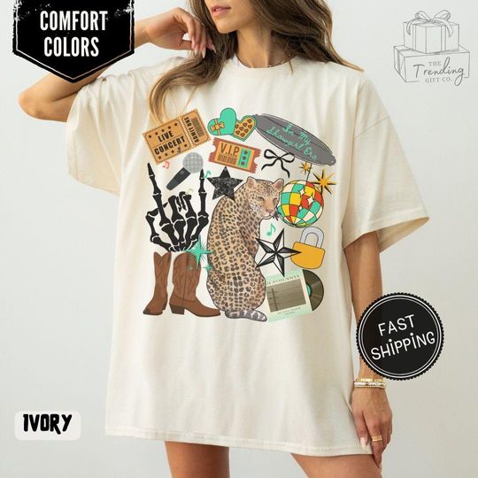 In My Showgirl Era Shirt, Country Music Fan Tee, New Album 2025 Top, Concert Outfit