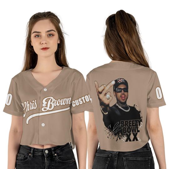 Personalized Chris Brown Breezy Bowl Baseball Jersey Shirt, Breezy Bowl 2025 Jersey Shirt, Breezy Bowl Tour Baseball Jersey, Chris Brown Fan