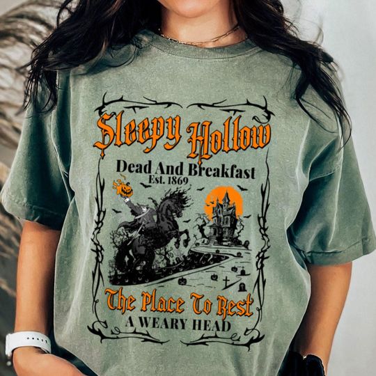 The Headless Horseman Shirt, Spooky Season Shirt, Fall Season Trip Shirt, Halloween Party Tee