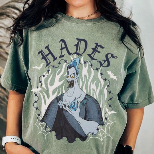 Hades Villain Fire Shirt, Trending Unisex Tee, Disneyland Vacation Trip Gift 2025
