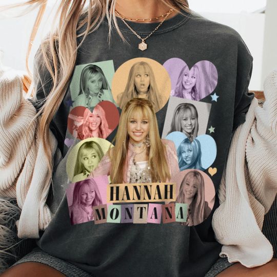 Hannah Montana Shirt, Hannah Montana Homage Shirt, Hannah Montana Fan Tees, Hannah Montana Retro 90s Shirt
