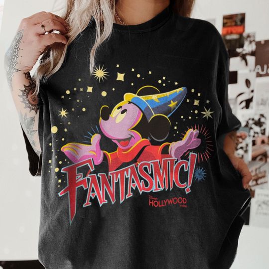 Mickey Classic Fantasmic T-Shirt, Trending Unisex Tee, Disneyland Vacation Trip Gift 2025