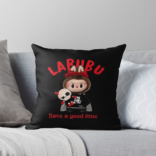 Labubu Pillow, Cute Labubu Pillows Gift, Gift for Fan