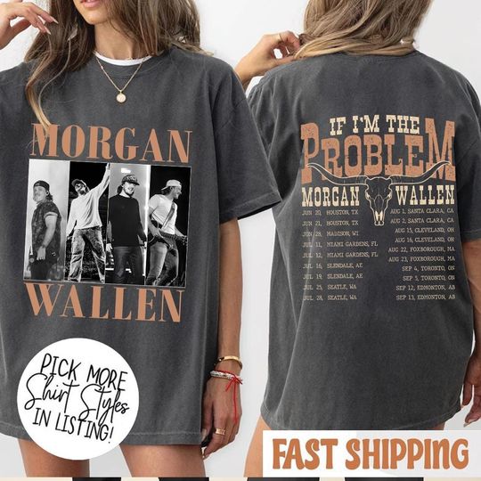 The Problem Tour 2025 Concert T-Shirt, Retro Country Music Lover Gift