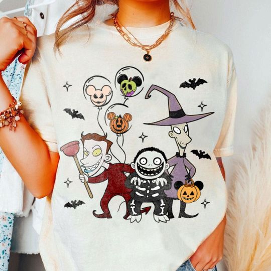 Lock Shock Barrel T-Shirt, Valentine Gift, Trending Unisex Tee, Disneyland Vacation Trip Gift 2025